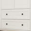 Armoire 4 portes avec 2 tiroirs