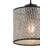 Stylish Grey Chandelier, Metal Body, 19.7 x 19.7 x 19.7 inches | Cotton Cap with 5.5 x 5.5 x 5.5 inches | E27 Socket, Max 60W, CE Certified | Perfect for Living Room, Dining Room, and Elegant Home Décor-1235660871-1235660872
