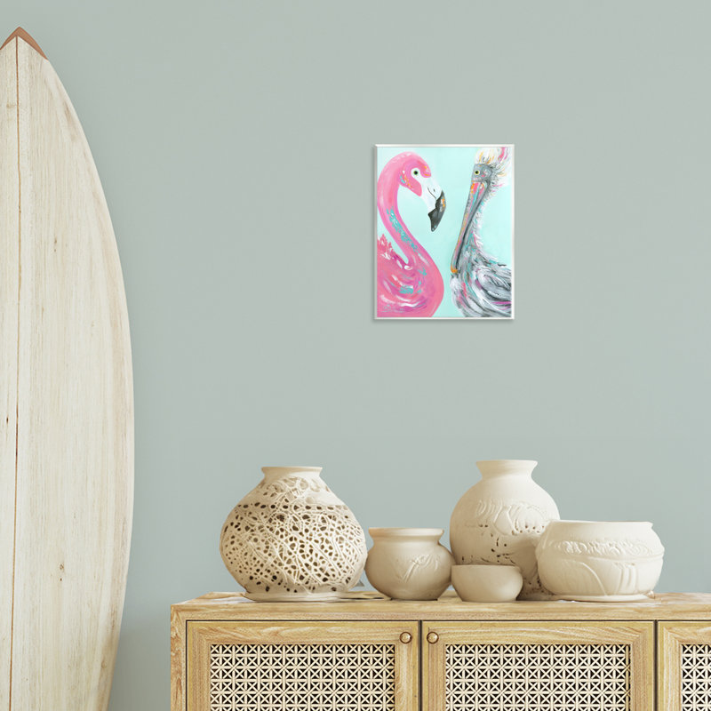 Art mural "Wild Nautical Birds" par Estelle Grengs