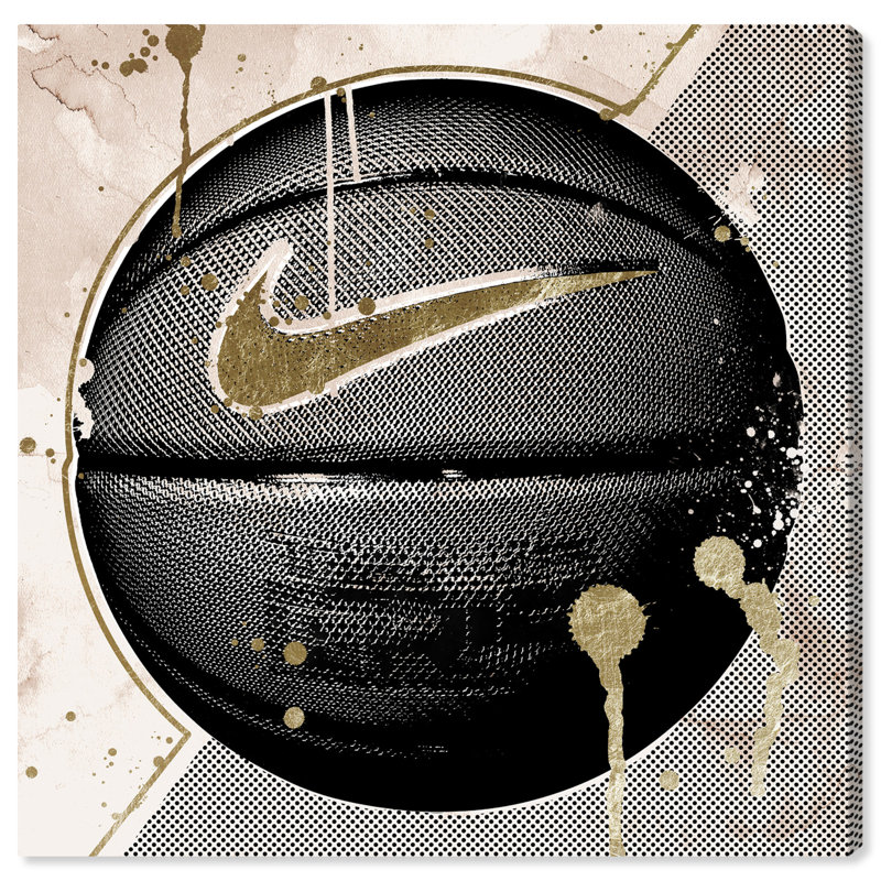 " Got A Basketball Game ", 30" H x 30" W x 0.8" D