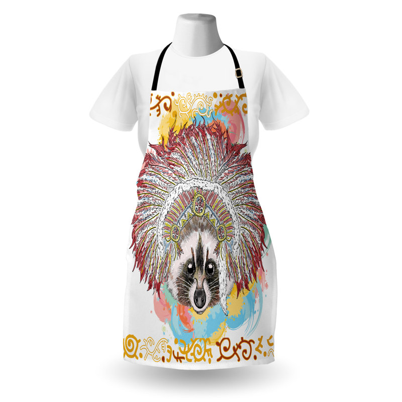 No Pattern Bib Apron