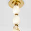 Sean Lavin Collier 24 Pendant in Hand Rubbed Antique Brass with Alabaster shade-1579471955