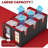 Deck Box For Trading Card, 7 In 1 Card Storage Box Fit...