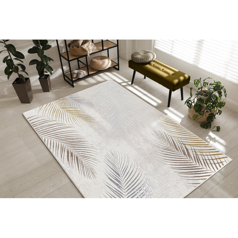 Aziyah Floral Area Rug, Rectangle 200 x 290cm