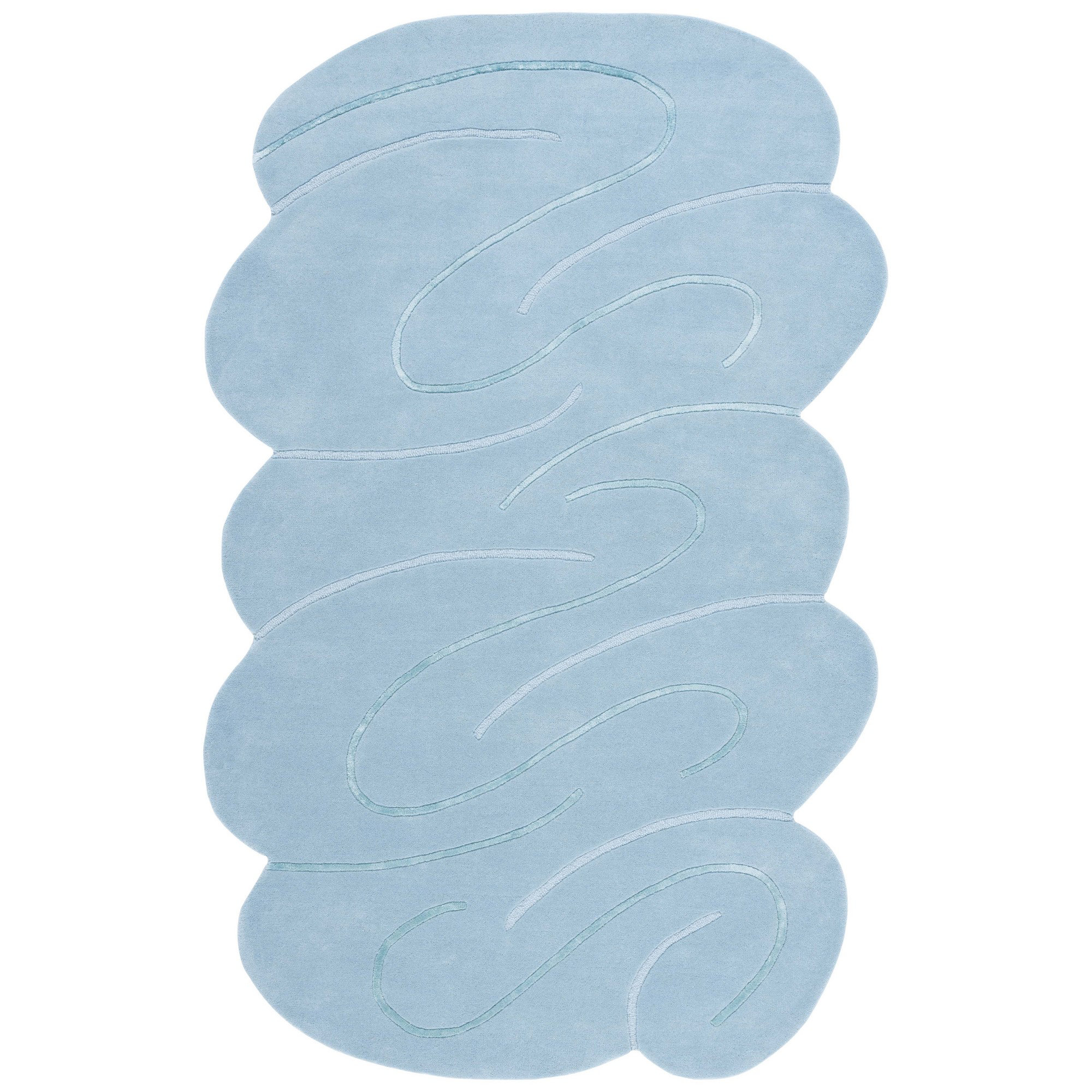 Wrought Studio™ Novelty Hand Tufted Wool Viscose Solid Color Rug in ...