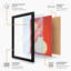 Pouring Into Cream Modern - Framed Print-1394787194-1394787197