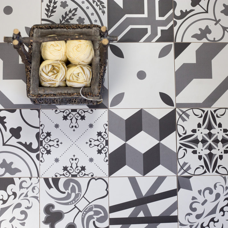 Grand Cement 8" x 8" Porcelain Field Tile