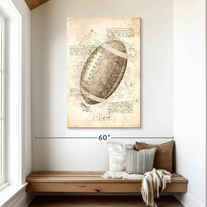 Football américain Sireci, H 48 po x l 32 po