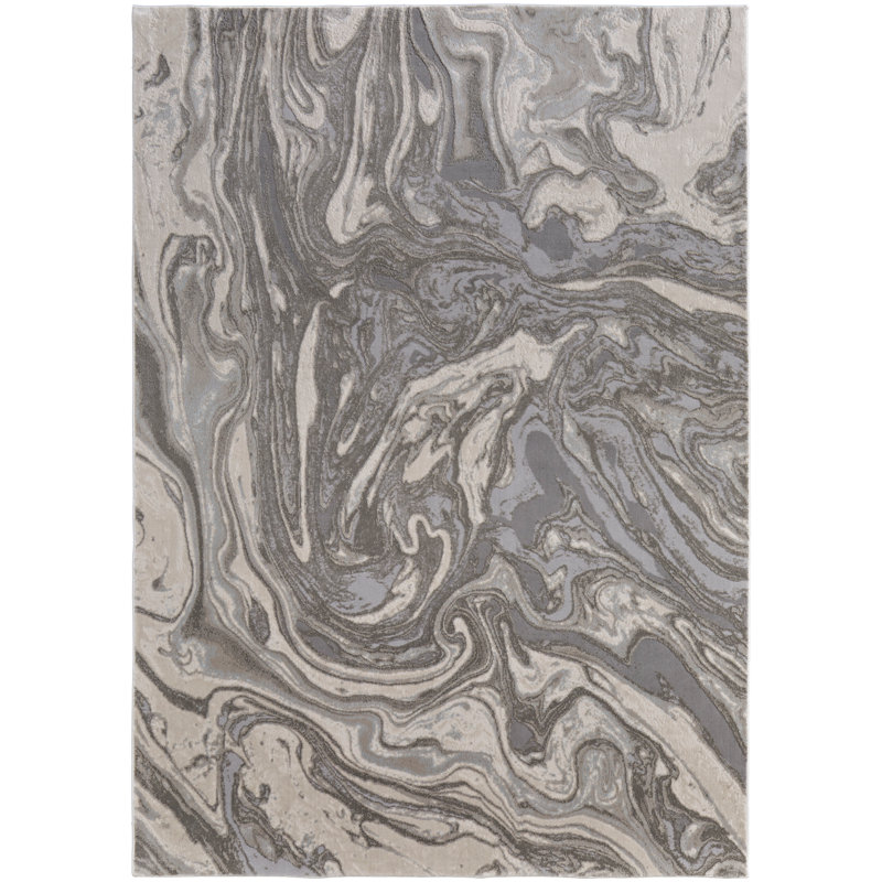 Tapis gris Ayres, Rectangle 1 pi 8 po x 2 pi 10 po
