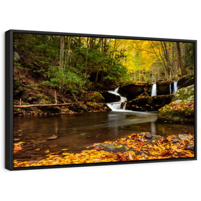 «Smoky Mountains Waterfalls Wall Art»