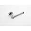 Porte-serviettes de salle de bain 6 pièces - fixation murale, aluminium, noir de bronze industriel, revêtement en aluminium noir anti-rouille, ornement et anti-rouille, moderne