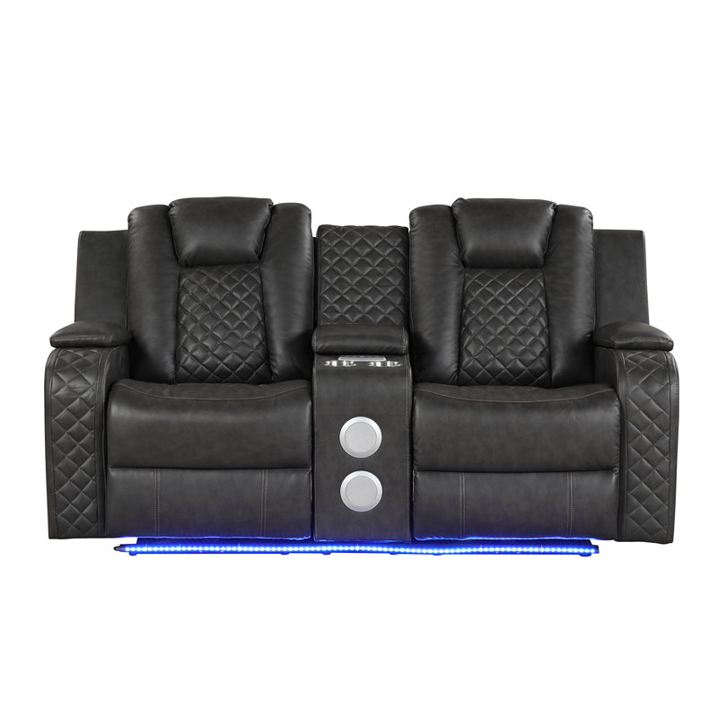 Causeuse inclinable électrique BenZ, Gris