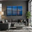 Art mural triptyque « Mackinac Bridge » par Alan Majchrowicz, 60" x 40"-984051591