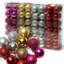 Ornement 24 boules en plastique-910303487