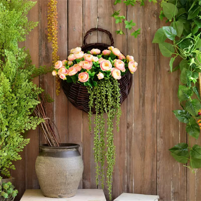 Wall-Mounted Artificial Flower