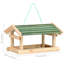 Stannard Wood Hanging Hopper Bird Feeder
