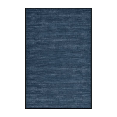 Tapis gris uni lavable à la machine