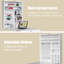 Bureau convertible flottant avec huche