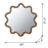Wooden Accent Mirror with Unique Frame