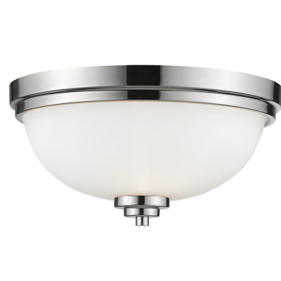 Cardiff Glass Flush Mount
