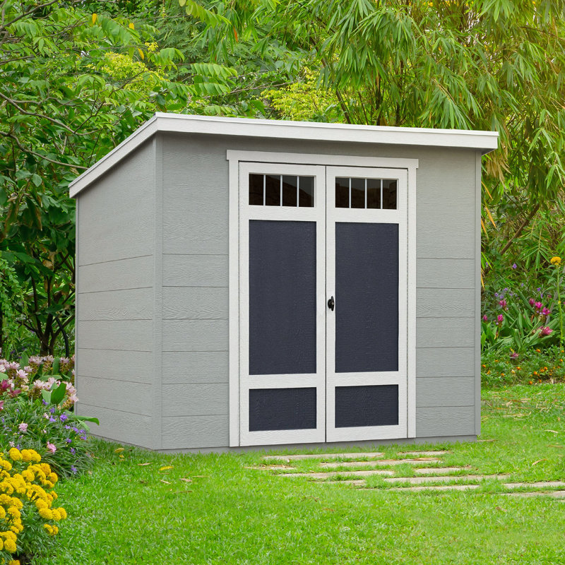 Highland 8 ft. W x 6 ft. D Storage Shed