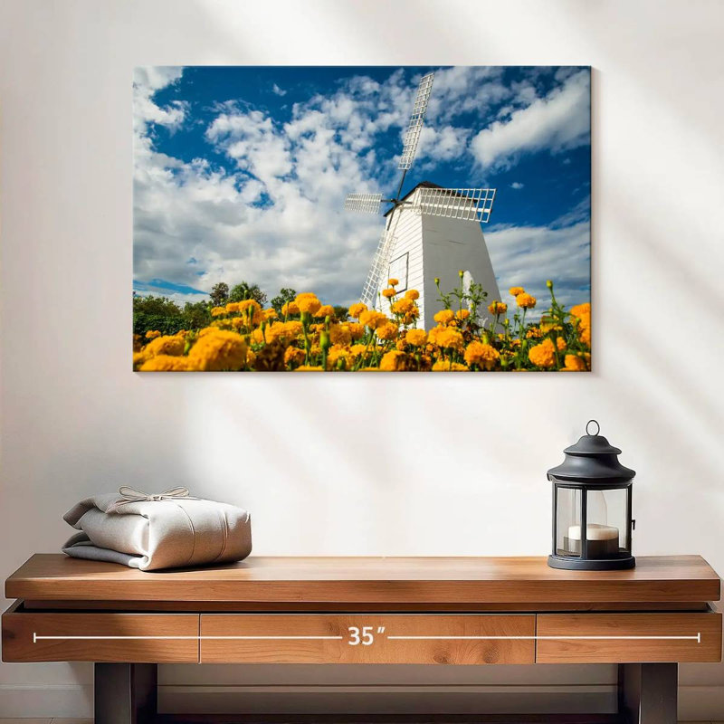 Alvord Spring Windmill, 16" H x 24" W
