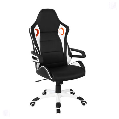 Chaise de bureau en polyuréthane Saydie