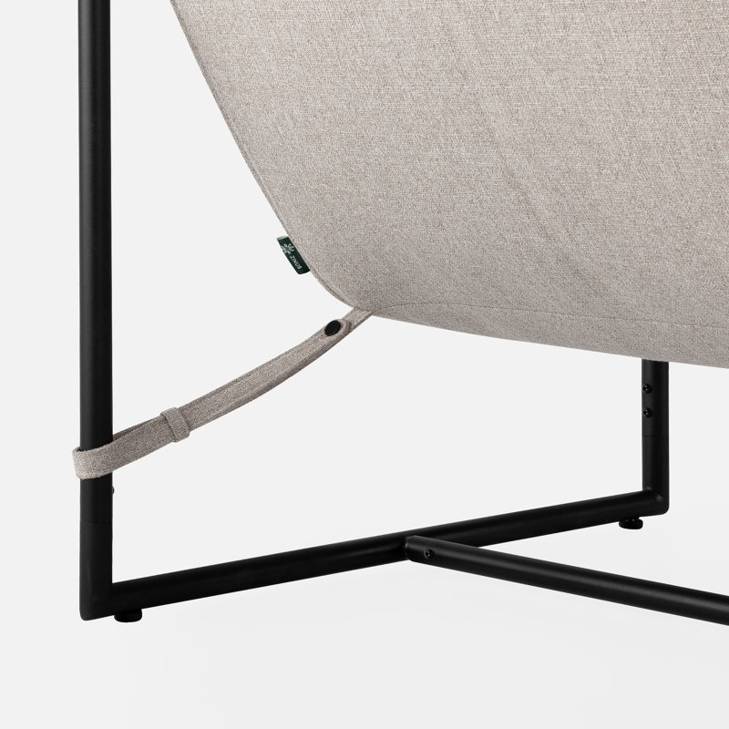 Aydeen Modern Armchair - Supersize Accent chair with Sturdy metal frame & Comfort Foam Cushions - Extra roomy seat with plush foam cushions - Easy assembly