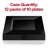 Black Square Plastic Dinner Plates
