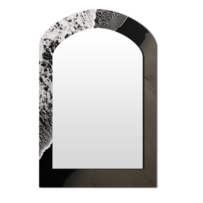 Plage photo bord de mer minimalisme VI - miroir mural arche côtière