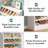 25.59" Width  White Shoe Rack