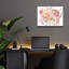 «Sorbet Floret 1» par Danhui Nai, art mural en verre acrylique-780359279