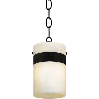 Luminaire suspendu cylindrique à 1 lumière Fandango
