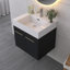 Meuble-lavabo mural 24 po avec bassin en résine