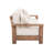 Wooden Frame, Upholstered Sofa