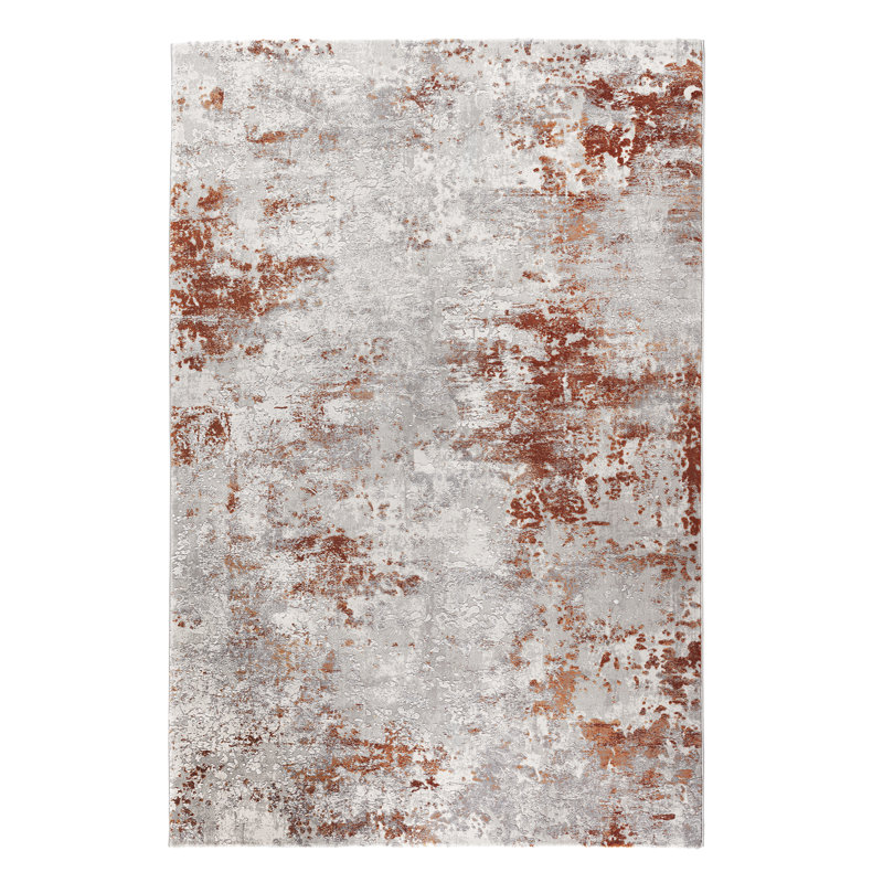 Swanage Abstract Hand Woven Area Rug, Rectangle 240 x 290cm