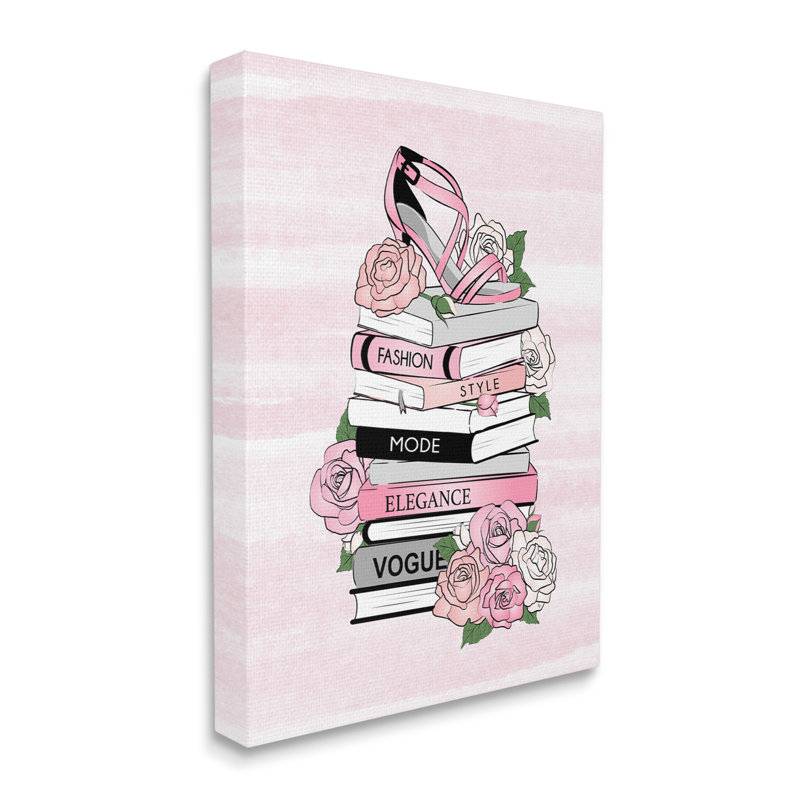 "Fashion Style Elegance" par Glamourous, Toile tendue, H 16 po x l 20 po