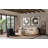 5" Marble Geometric Orb - Contemporary Abstract Interlinking Geometric Shape - 5" x 5" x 5"-1407535283
