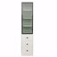 Storage Cabinet, Modern, Elegant White - And Spacious Organizer