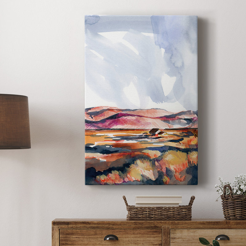 Chromatique, paysages I - galerie d'art sur mesure Cavas, H 12 po x l 8 po