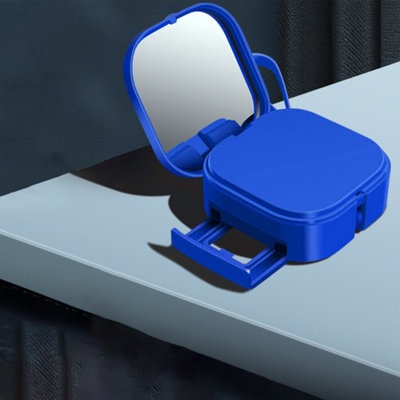 Rack rétractable 3-en-1 câble de données avec support de téléphone portable en miroir