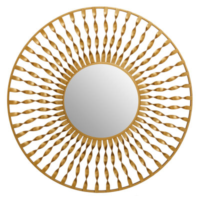 Ninnekah Round Mirror