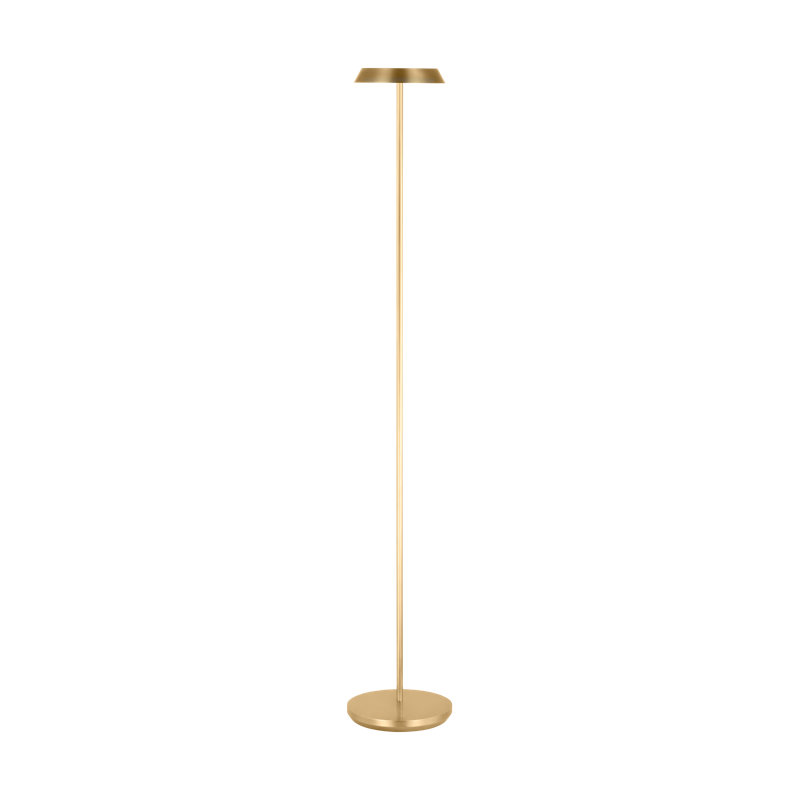 Tepa Medium Rechargeable Floor Lamp, Antique Brass