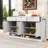 Elegant Storage Cabinet with Ample Storage Space and Adjustable Shelves-661548735