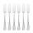 Cambridge Gravity Sand Dinner Forks, Set of 6