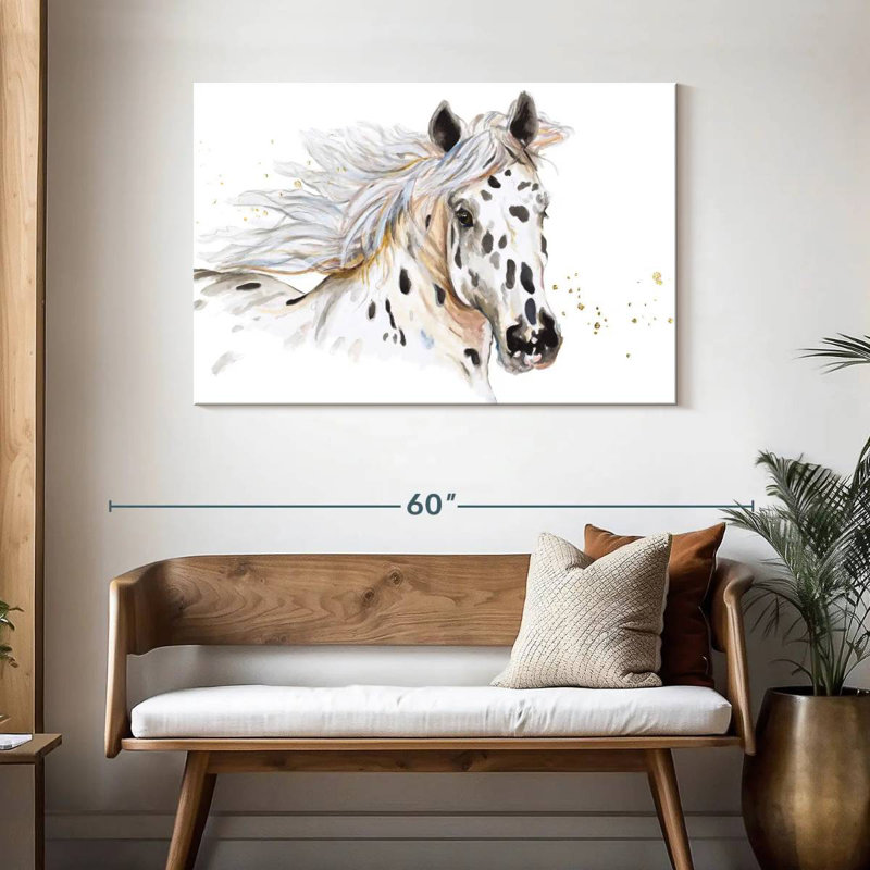Brampt Appaloosa Beauty, H 30 po x l 45 po