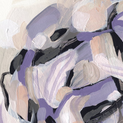 Lilac Scramble III by June Erica Vess - Wrapped Canvas Painting