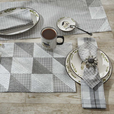 Alexondra Rectangular Plaid Table Runner