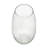 Cole and Grey Glass Wide Clear Decorative Vase-1395988091