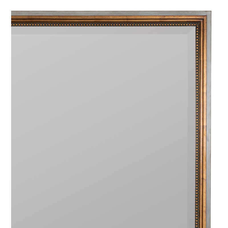 Olivia Flat Beveled Wall Mirror, 68" H x 38" W